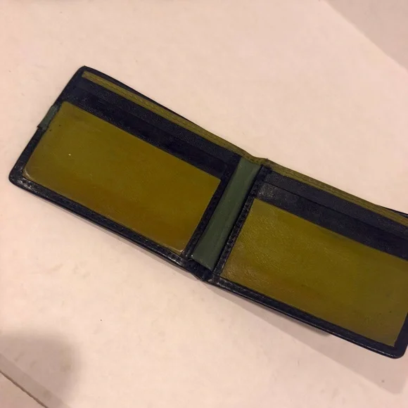 Gucci Men's Green Leather Wallet MADE IN ITALY - Picture 8 of 8